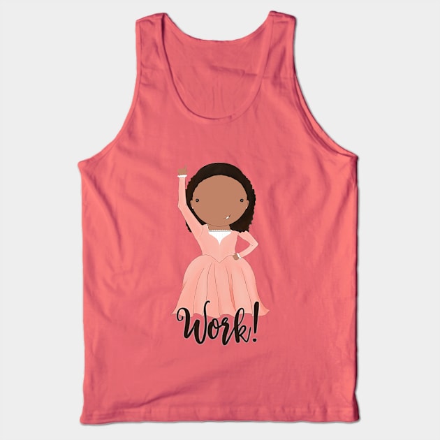 Work! Tank Top by Jen Talley Design